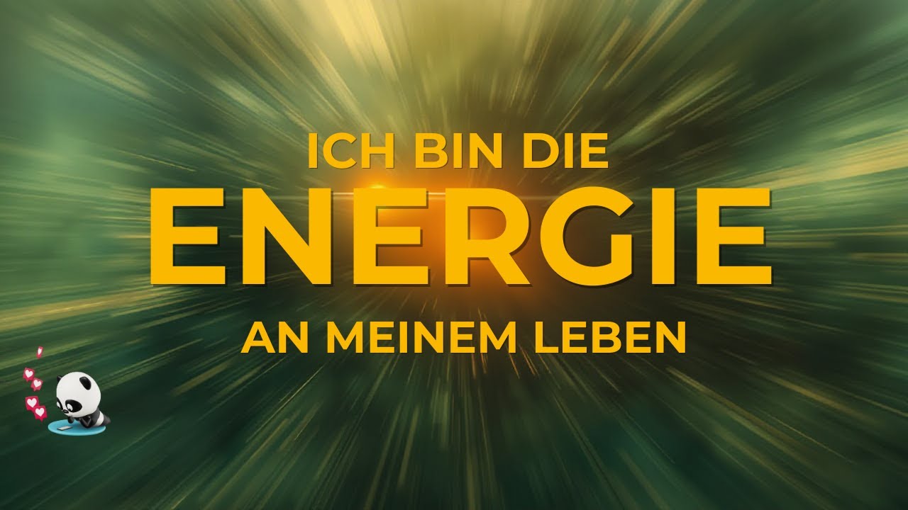 Ich bin die Energie von Geld in meinem Leben