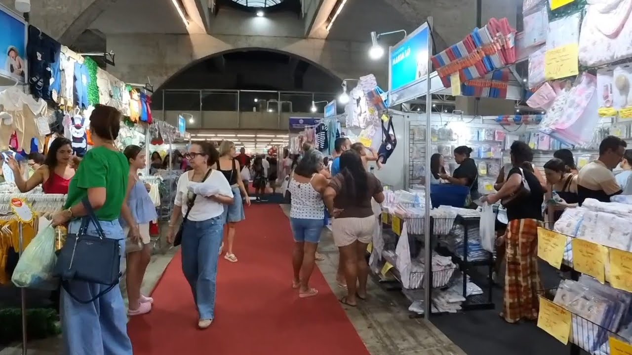 Feira Expo Bebê e Gestante no Centro de Convenções.