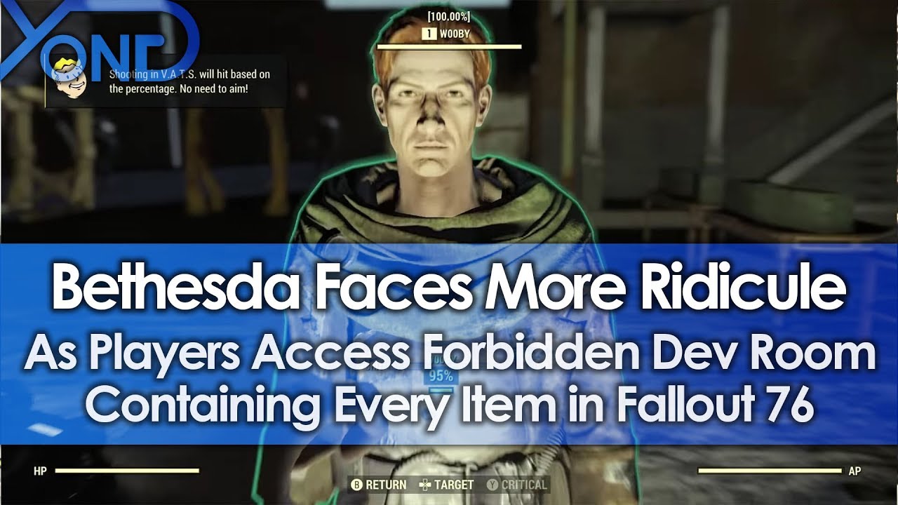 Bethesda Faces More Ridicule as Players Access Forbidden Dev Room with Every Item in Fallout 76