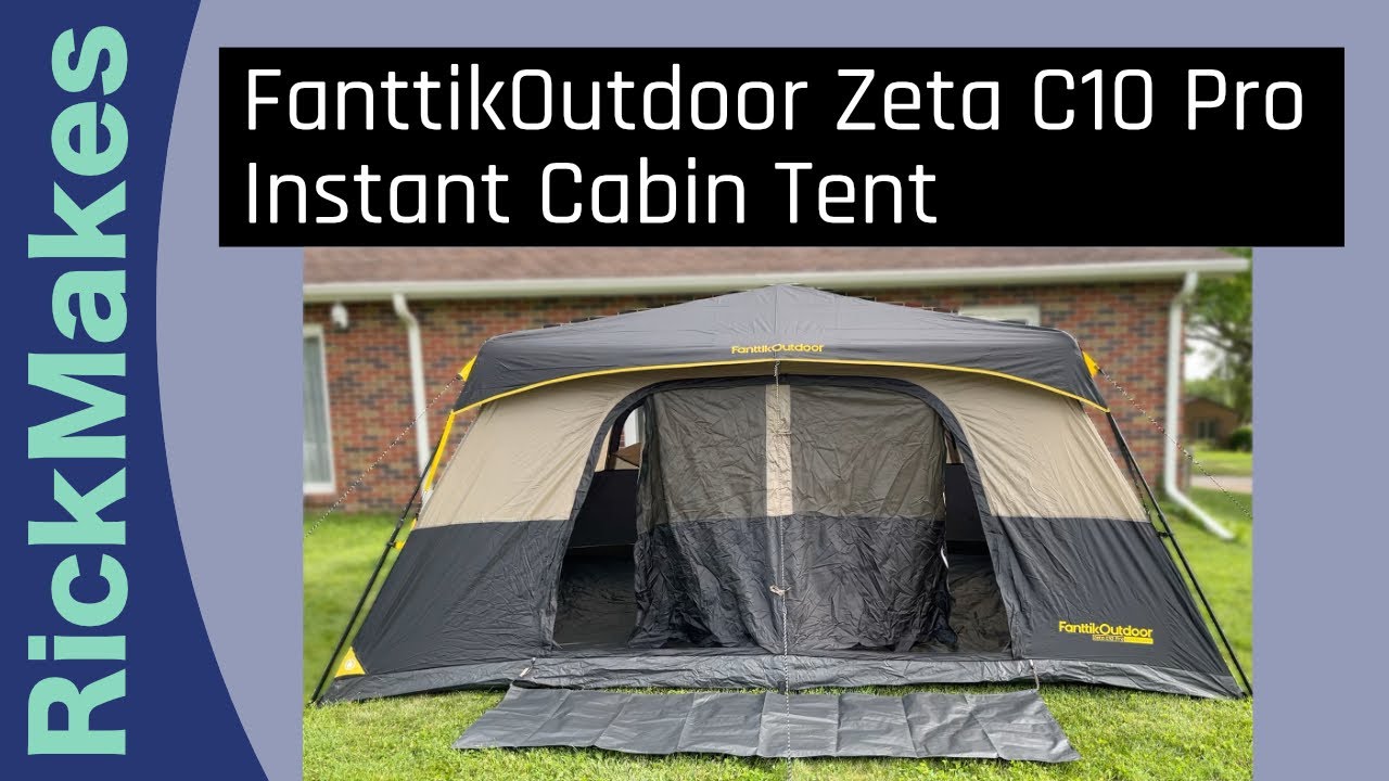 FanttikOutdoor Zeta C10 Pro Instant Cabin Tent