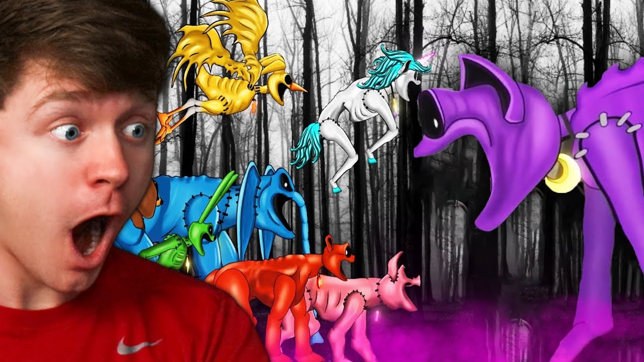 CATNAP vs GIANT SMILING CRITTERS the FIGHT! (Reaction)