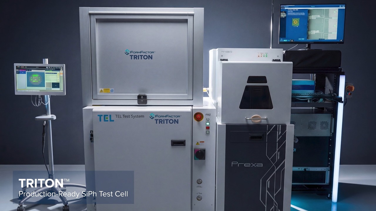 TRITON&trade; | Готовая к производству испытательная установка для кремниевой фотоники при крупносерийн...