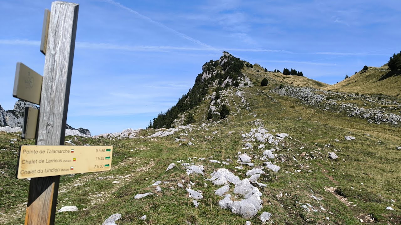 Pointe de Talamarche – Vallée Verte – 74 – rando