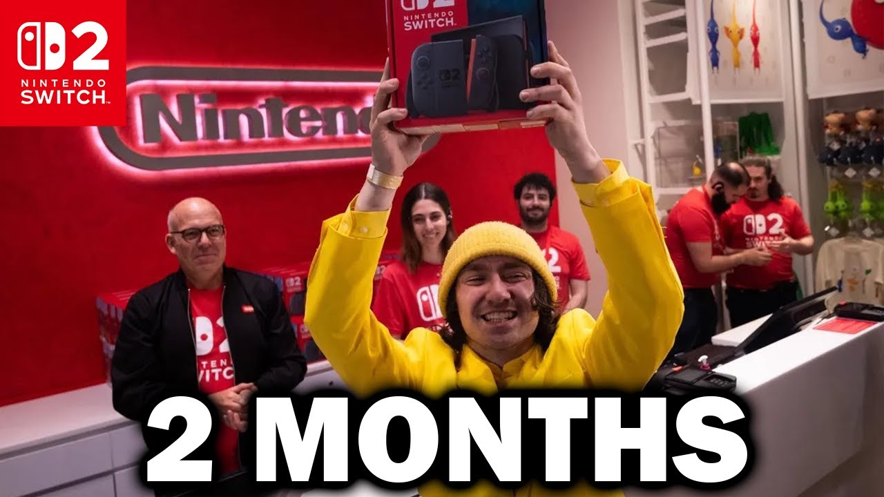 [DAY 61 FINALE] I waited TWO MONTHS to be FIRST in line for Nintendo Switch TWOOO