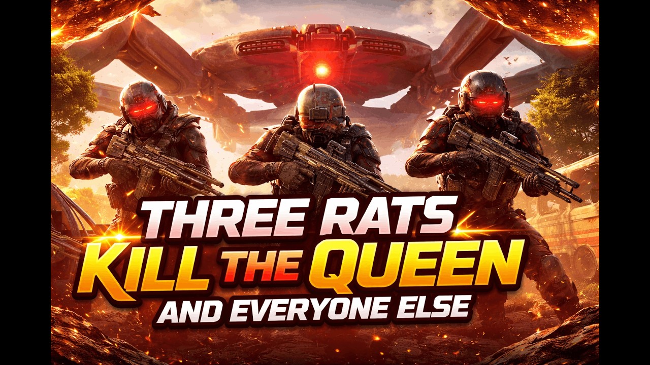 THREE RATS KILL THE QUEEN AND EVERYONE ELSE!