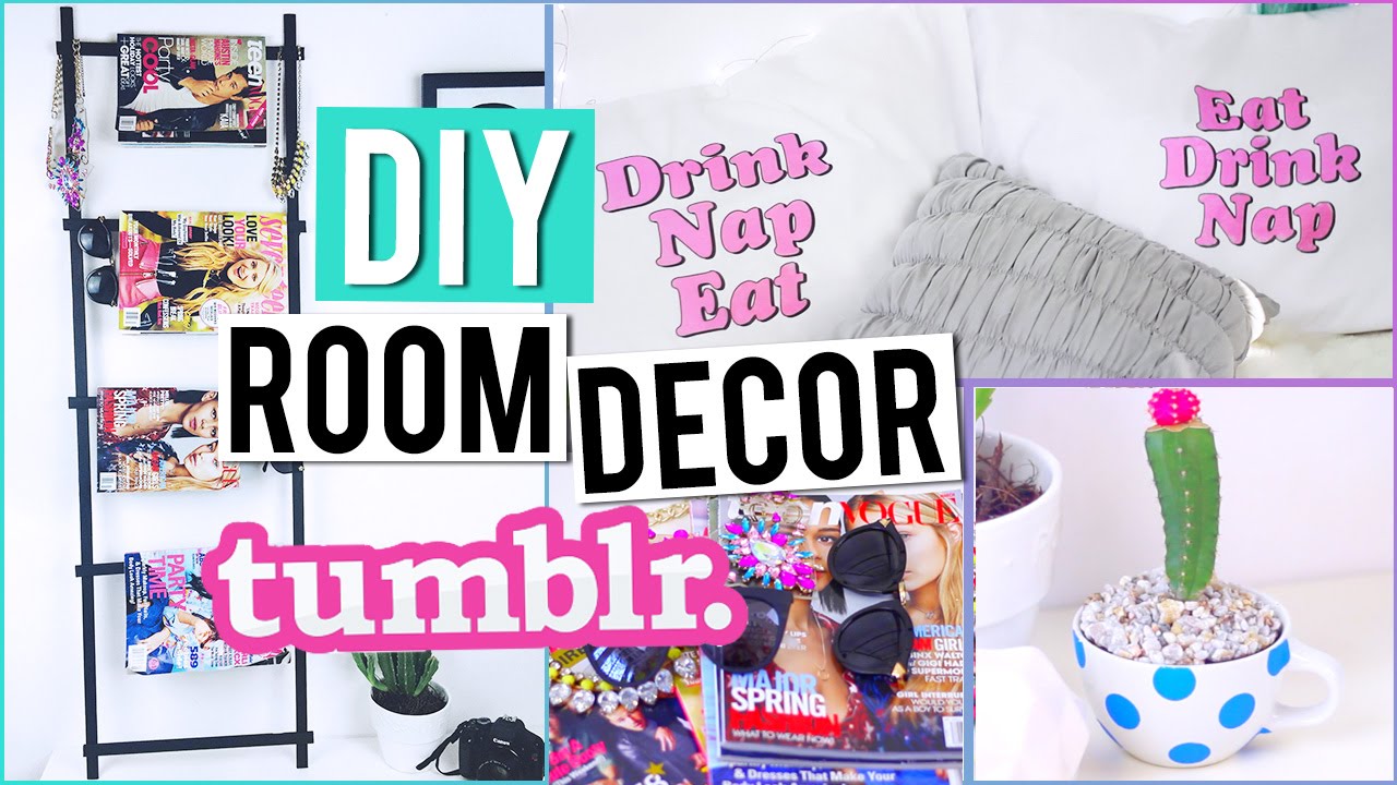 DIY Room Organization & Decor: Tumblr Inspired