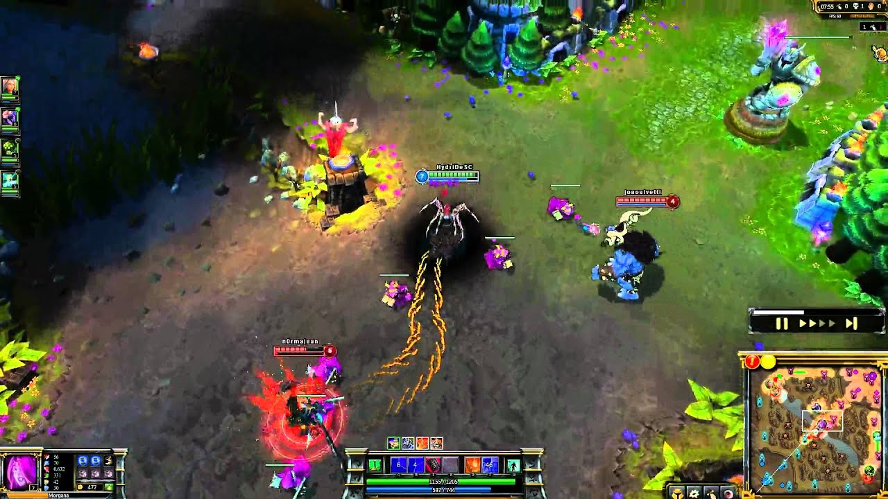 HydriDeSC: Morgana Gank Fail