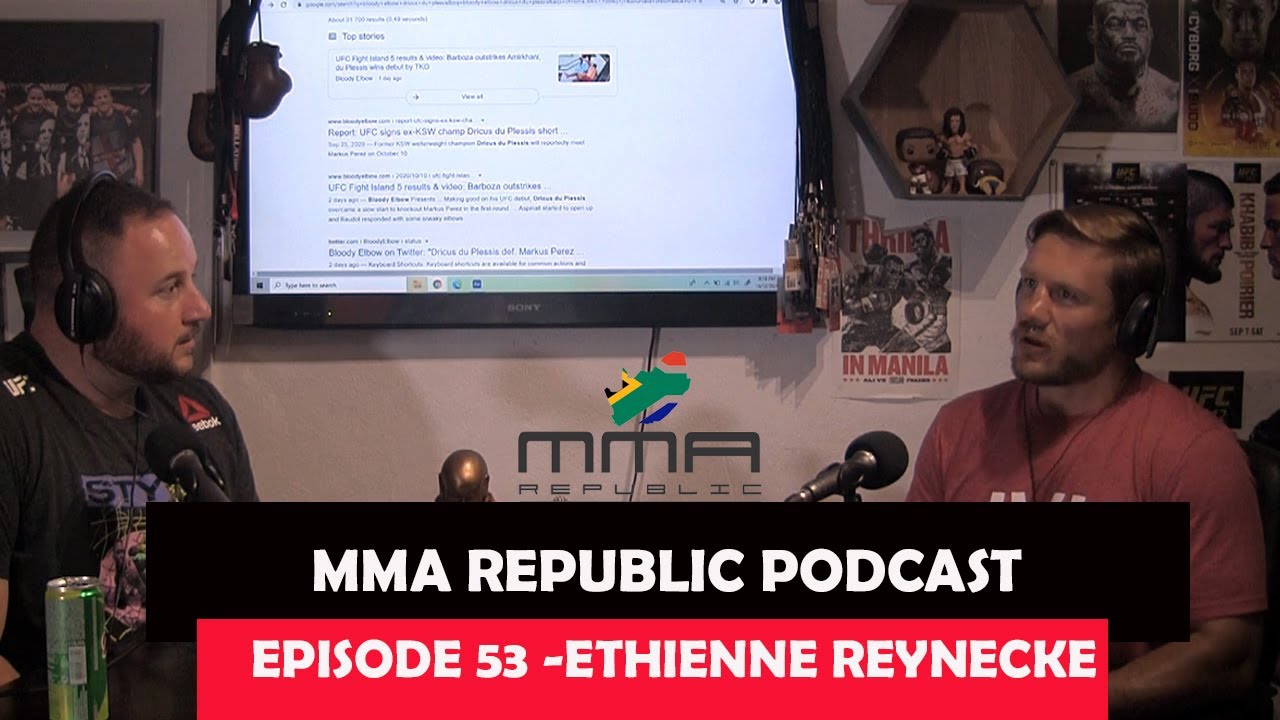 MMA Republic Episode 53 Ethienne Reynecke