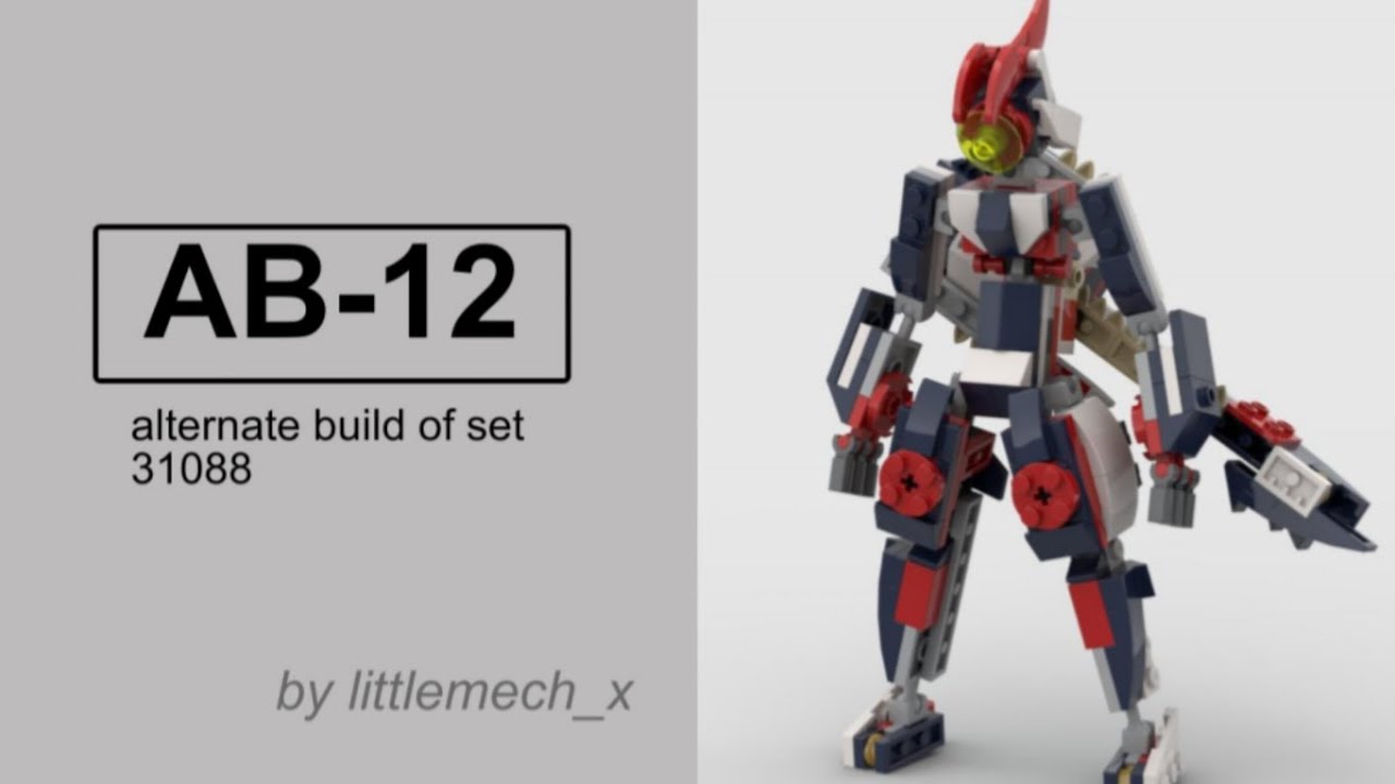 Lego Creator 31088 Mech Warriors Alternative Build Instructions
