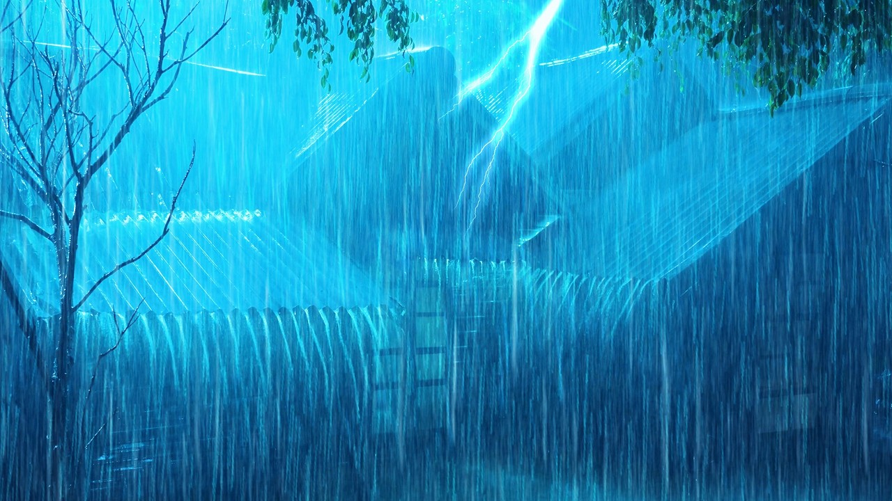 Night Thunderstorm For A Good Sleep | Heavy Rain on Metal Roof & Intense Thunder Sounds
