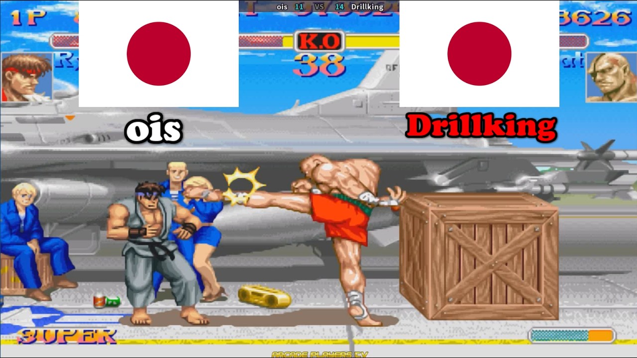 スーパーストリートファイターII X ➤ ois (Japan) vs Drillking (Japan) Super Street Fighter 2 Turbo