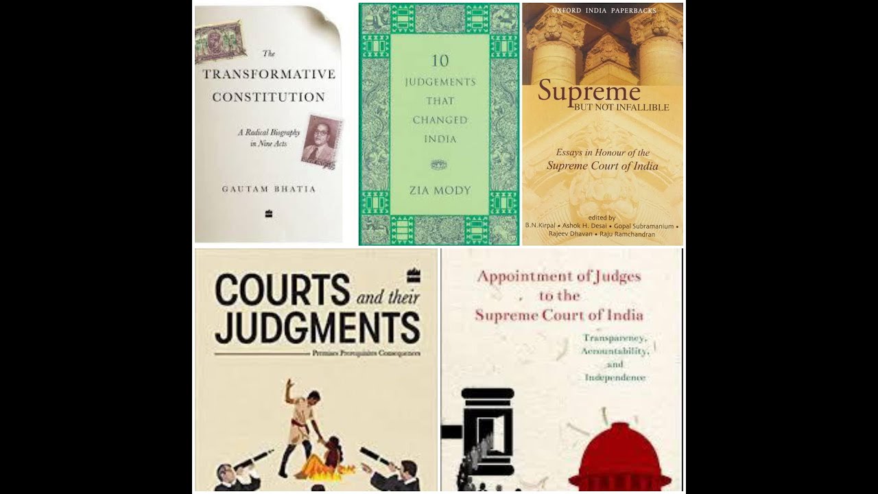 5 Must Read Books On Indian Constitution, Law & Jurisprudence