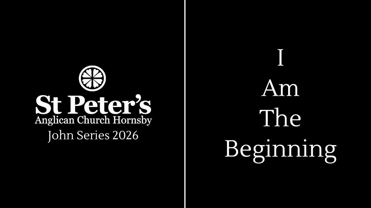I Am The Beginning | John Series 2026