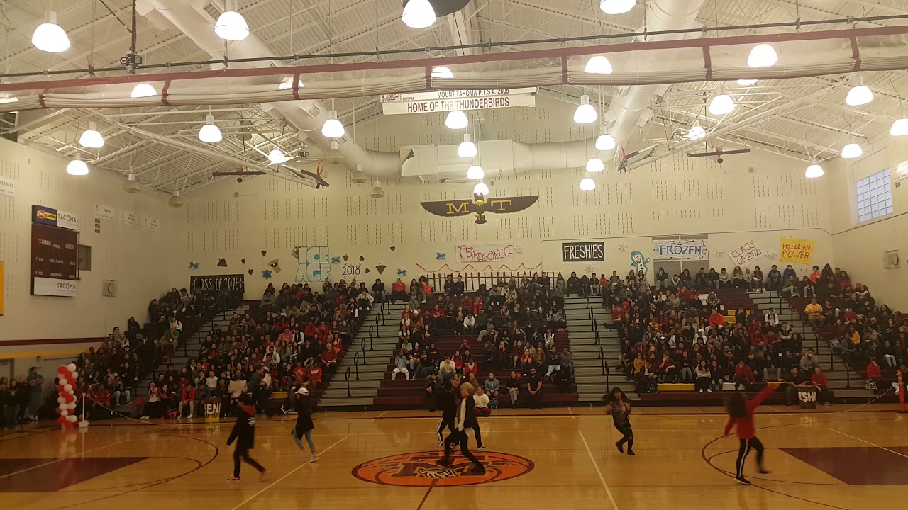 Mount Tahoma Kpop dance (Peek a boo, mic drop)
