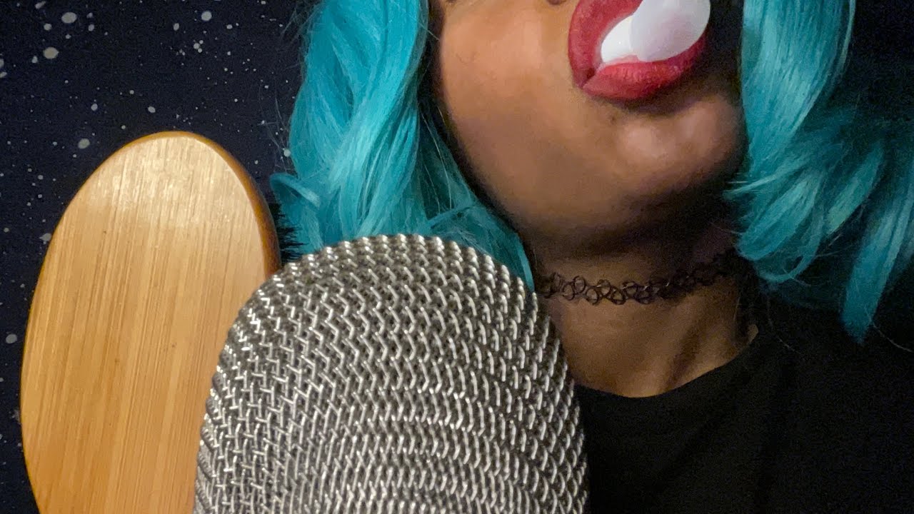 ASMR | Brushing and Gum Chewing (No Talking)