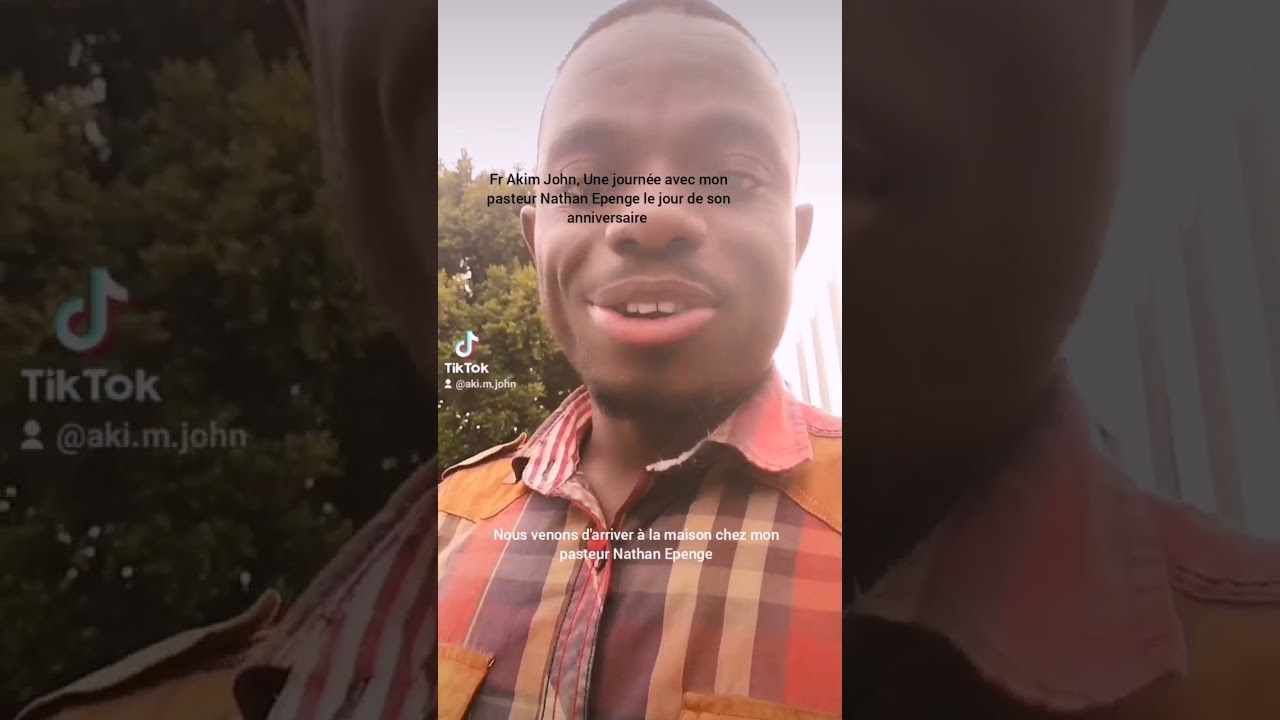UNE JOURNÉE AVEC MON PASTEUR NATHAN EPENGE LE JOUR DE SON ANNIVERSAIRE