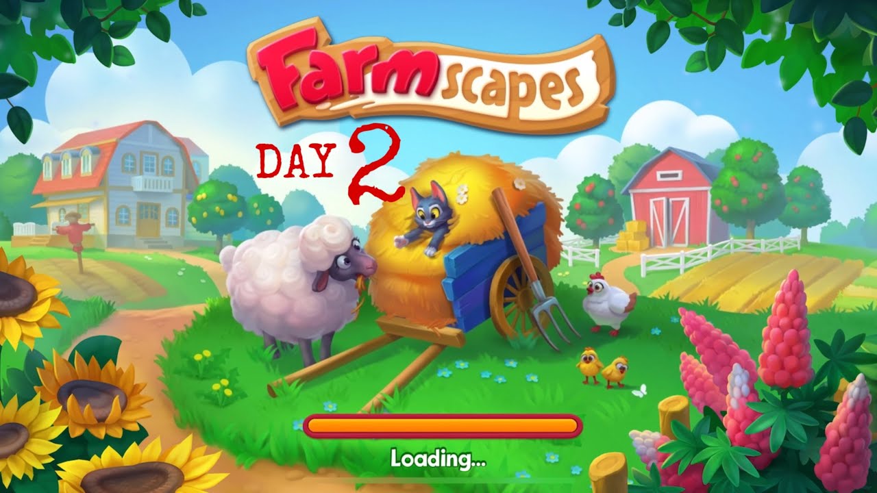 FARMSCAPES - iOS - (Soft launch) - Day 2 - Gameplay #2 - iPhone 11 Pro Max