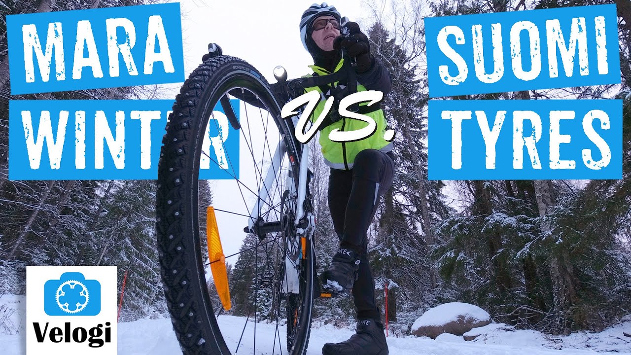 Nastarengas Suomi Tyres W106 vs. Schwalbe Marathon Winter - mitä eroa?