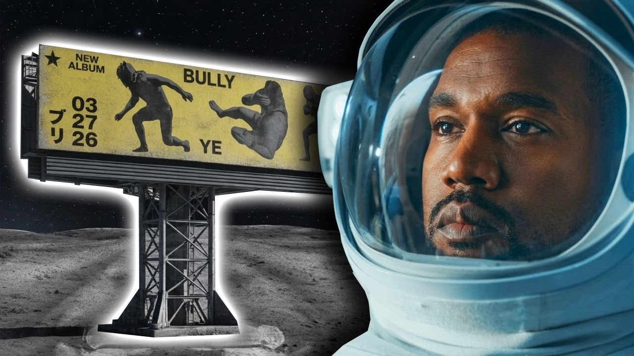 Релиз песни BULLY от Ye выходит на галактический уровень...