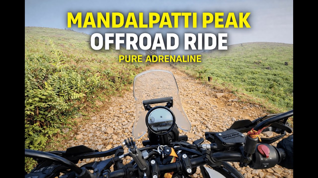 Coorg | Mandalpatti Peak Offroad Bike Ride | Extreme Jeep Trail on Himalayan 450 | Pure Adrenaline