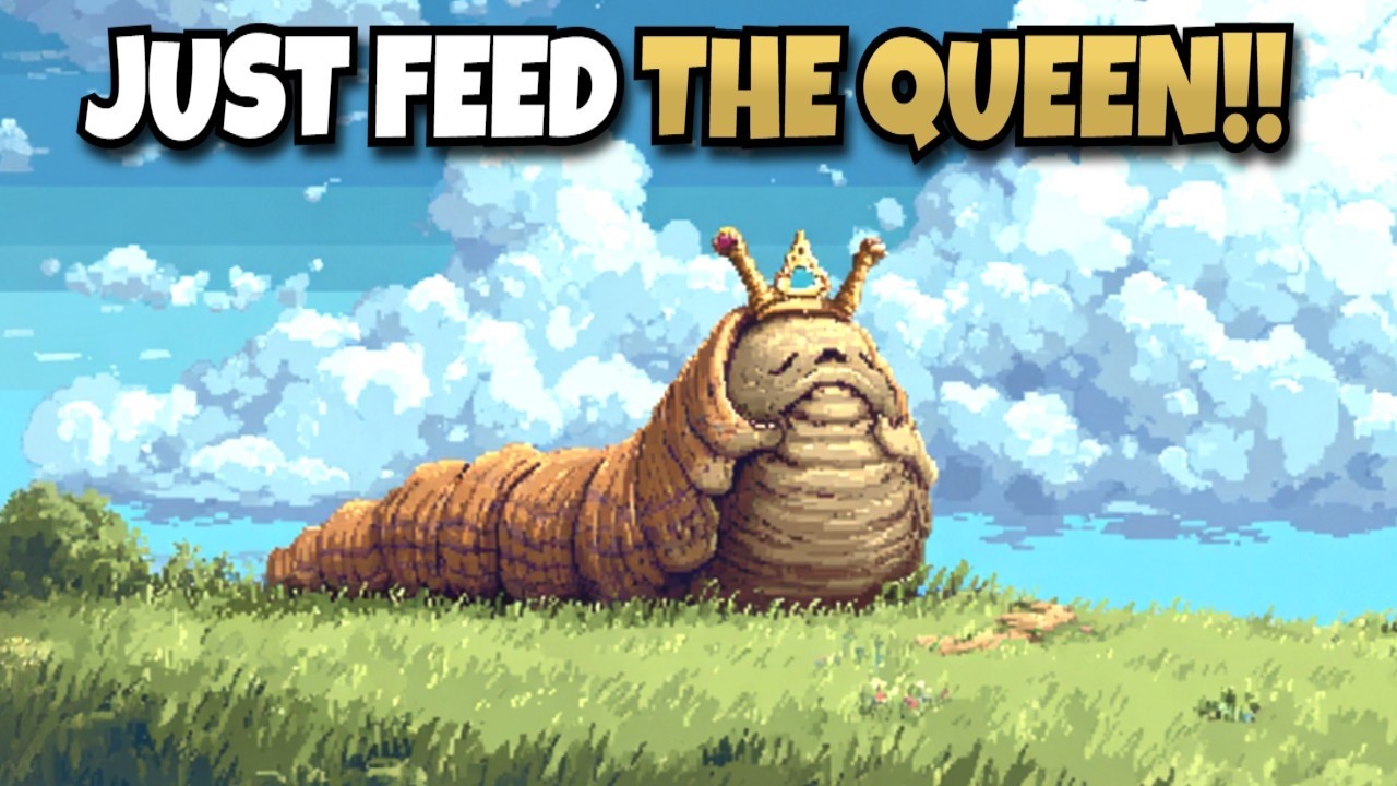 A Game Where You Just Feed the Queen But It's So Good!