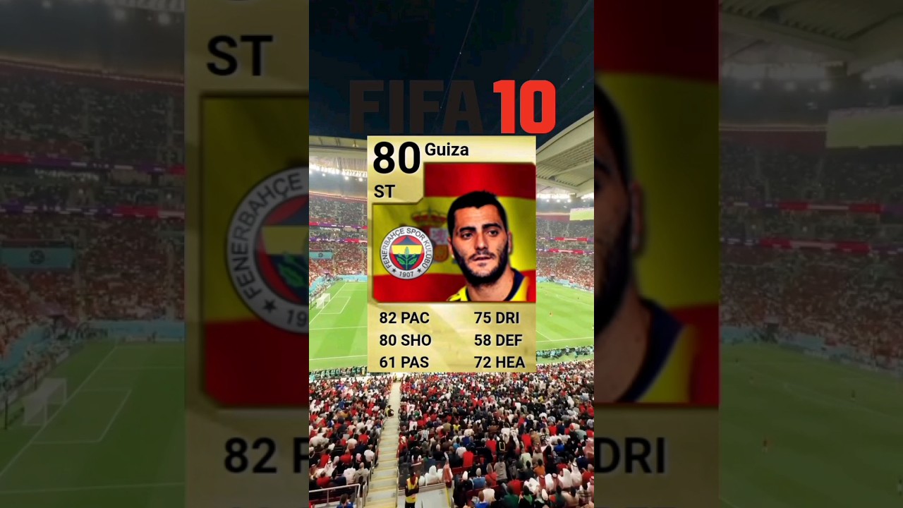 Daniel Guiza FİFA 10/17 CARD #eafc24 #fifa #football #futbol #shortsyoutube #keşfet #shortsvideo