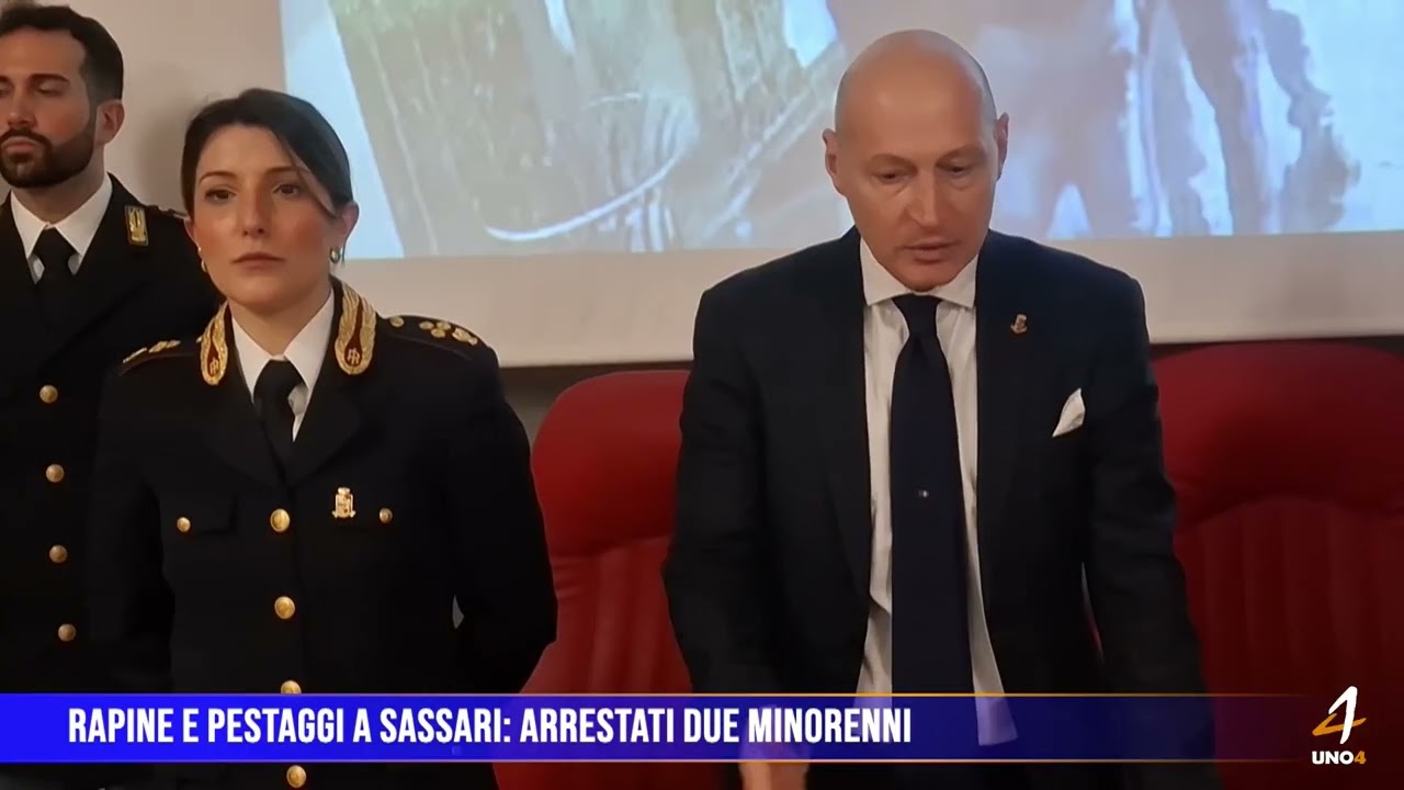 Rapine e pestaggi a Sassari: arrestati due minorenni