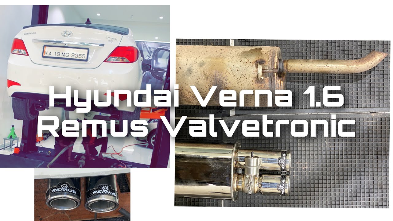 Hyundai Verna 1.6 With Remus Valvetronic Exhaust | Speed Demonz