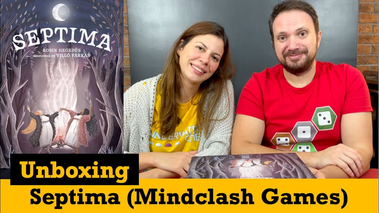 Septima (Deluxe Edition) - Unboxing (and organising)