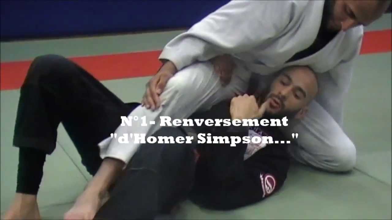 Technique jiu-jitsu brésilien 12 Renversements en demi garde profonde  Deep half guard