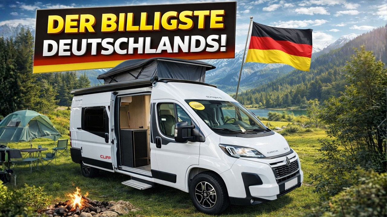 WOHNMOBIL KASTENWAGEN CAMPERVAN 2026 Cliff 600 Adventure Edition RT