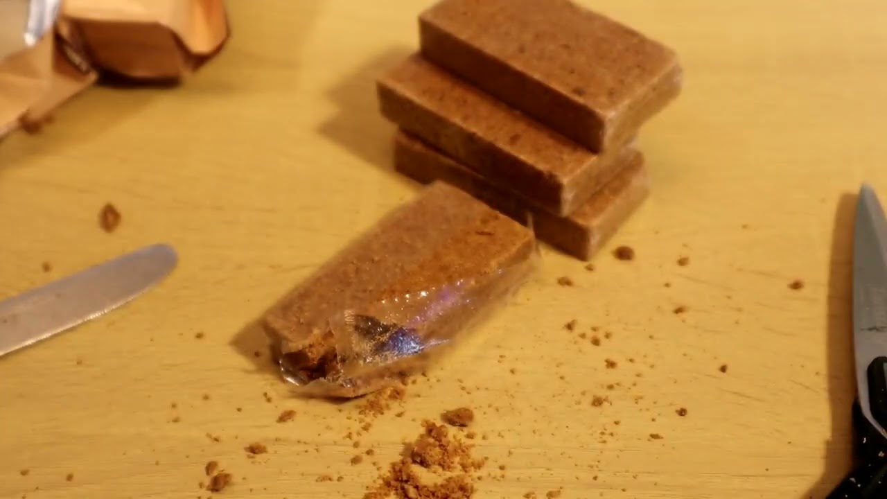 Hiisiin High Energy Bar Emergency Food Ration Taste Test Review