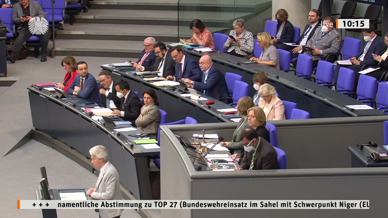 Rede zum Bundeswehreinsatz im Sahel mit Schwerpunkt Niger von Marie-Agnes Strack-Zimmermann