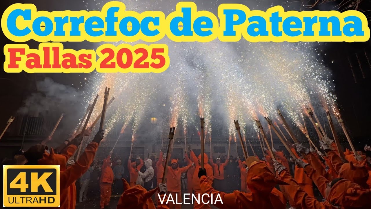 Correfocs de Paterna fallas 2025 valencia, #correfoc, #fallas2025, #falles2025, #mascleta, #fallera