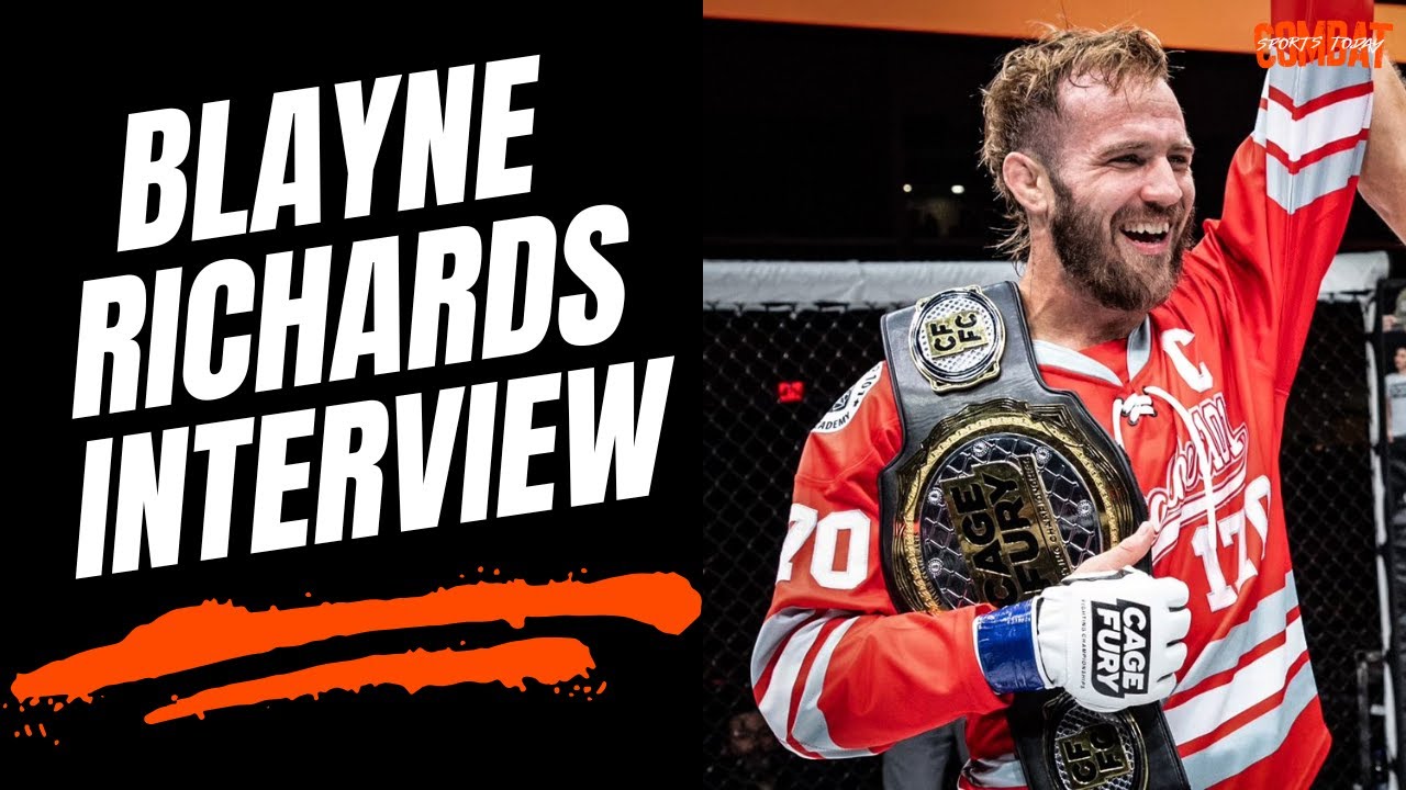 CFFC welterweight champion Blayne Richards talks upcoming title fight at CFFC 142!