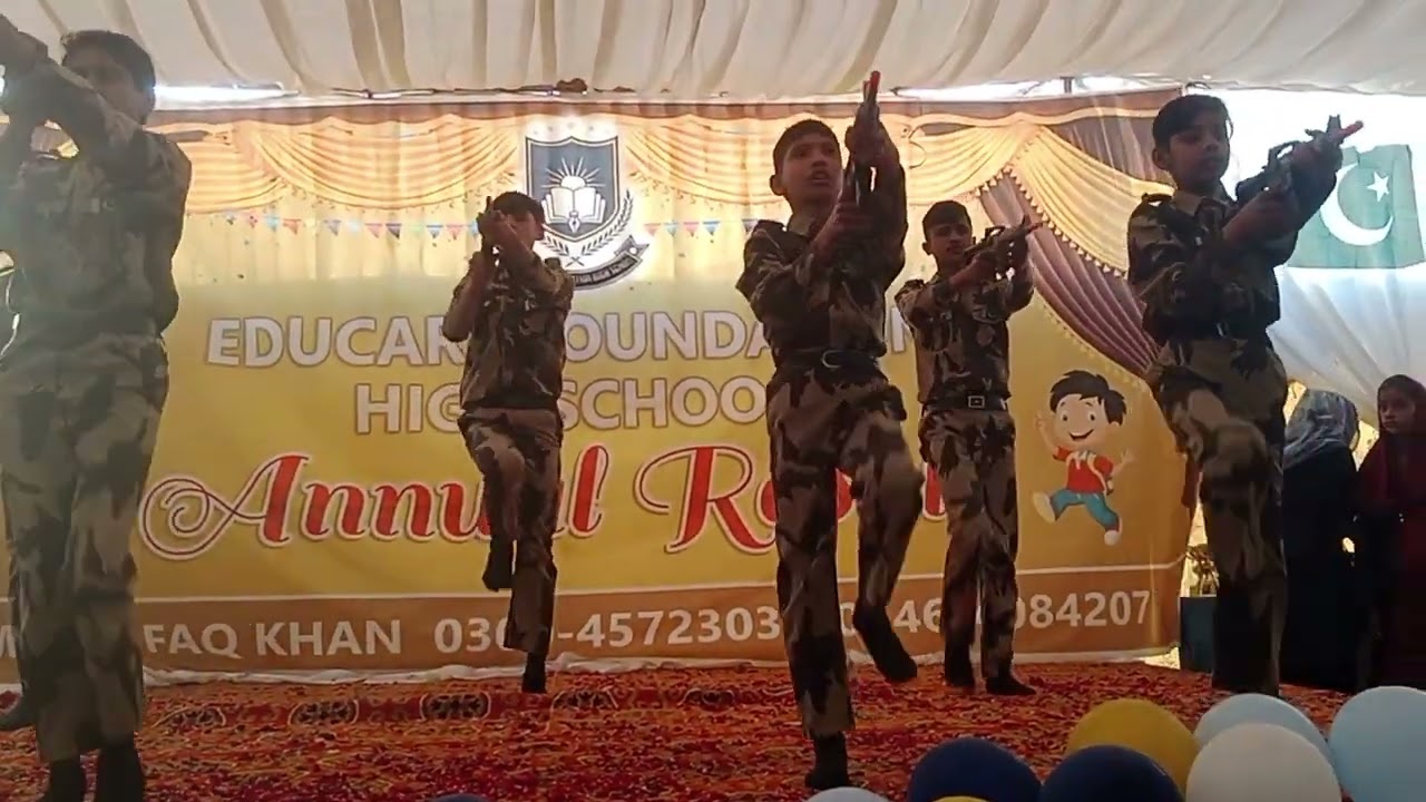 is dess ka rakhwala tablo on Pakistani naghma/Educare Foundation High School 🎒