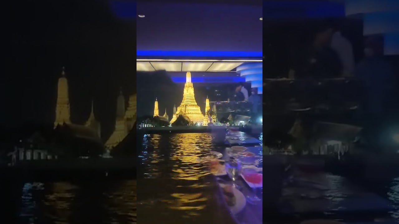 Esperienza Unica sul fiume Chao Phraya a Bangkok 🇹🇭 #shorts
