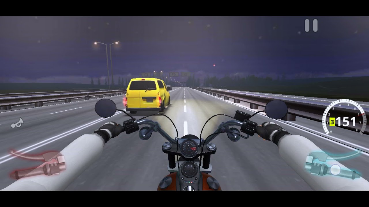0 - 370km/ph Speed test in Moto tour game