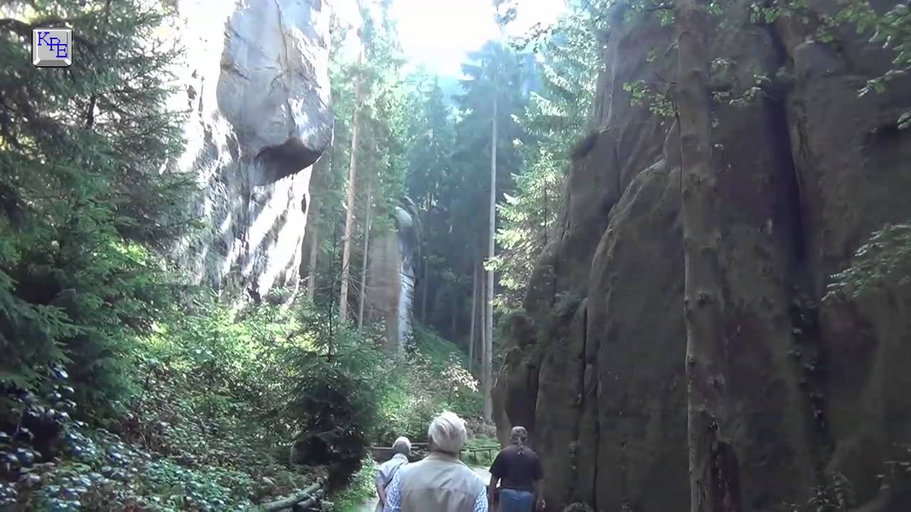 Tschechien, die Felsenstadt im Riesengebirge