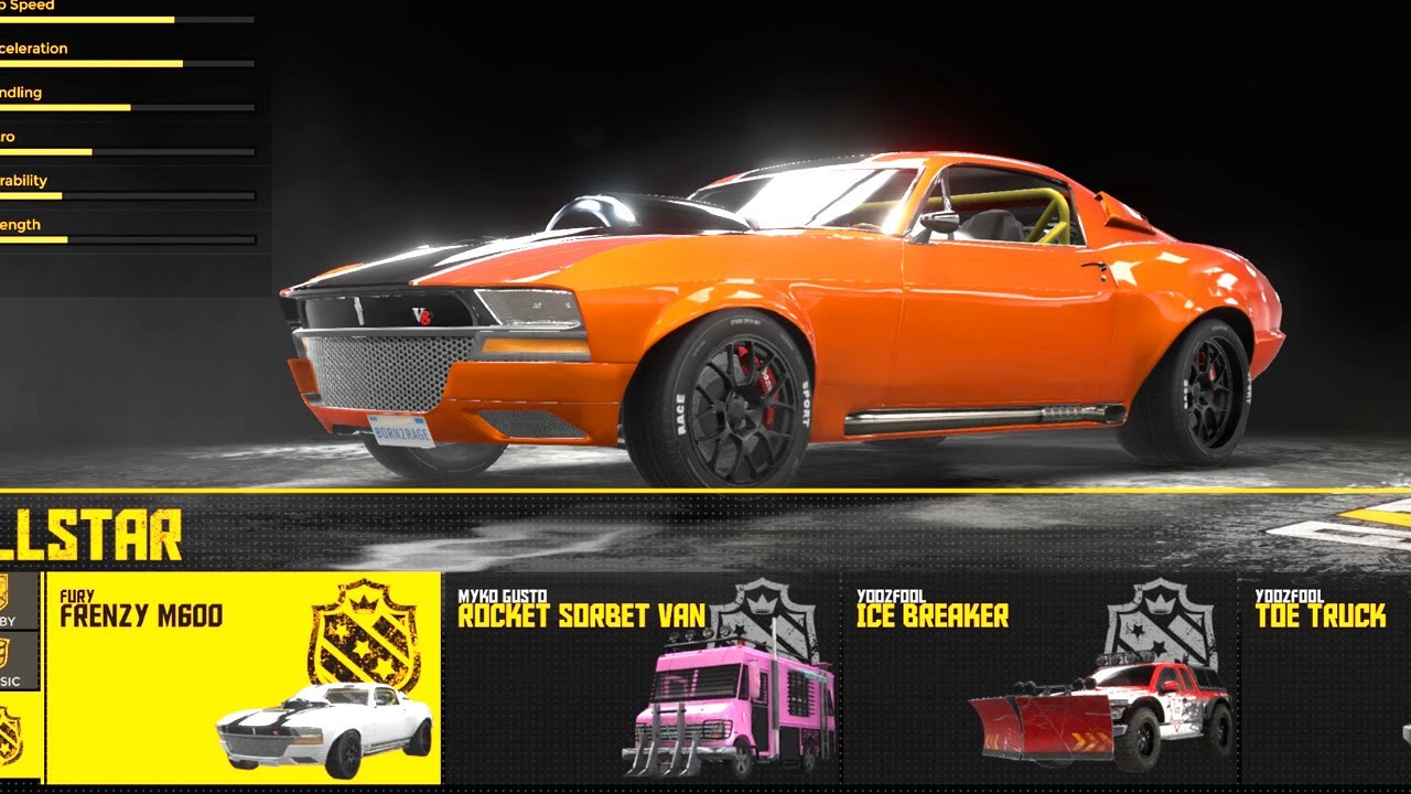 FlatOut 4: Total Insanity - All Cars | List [1440p60FPS]