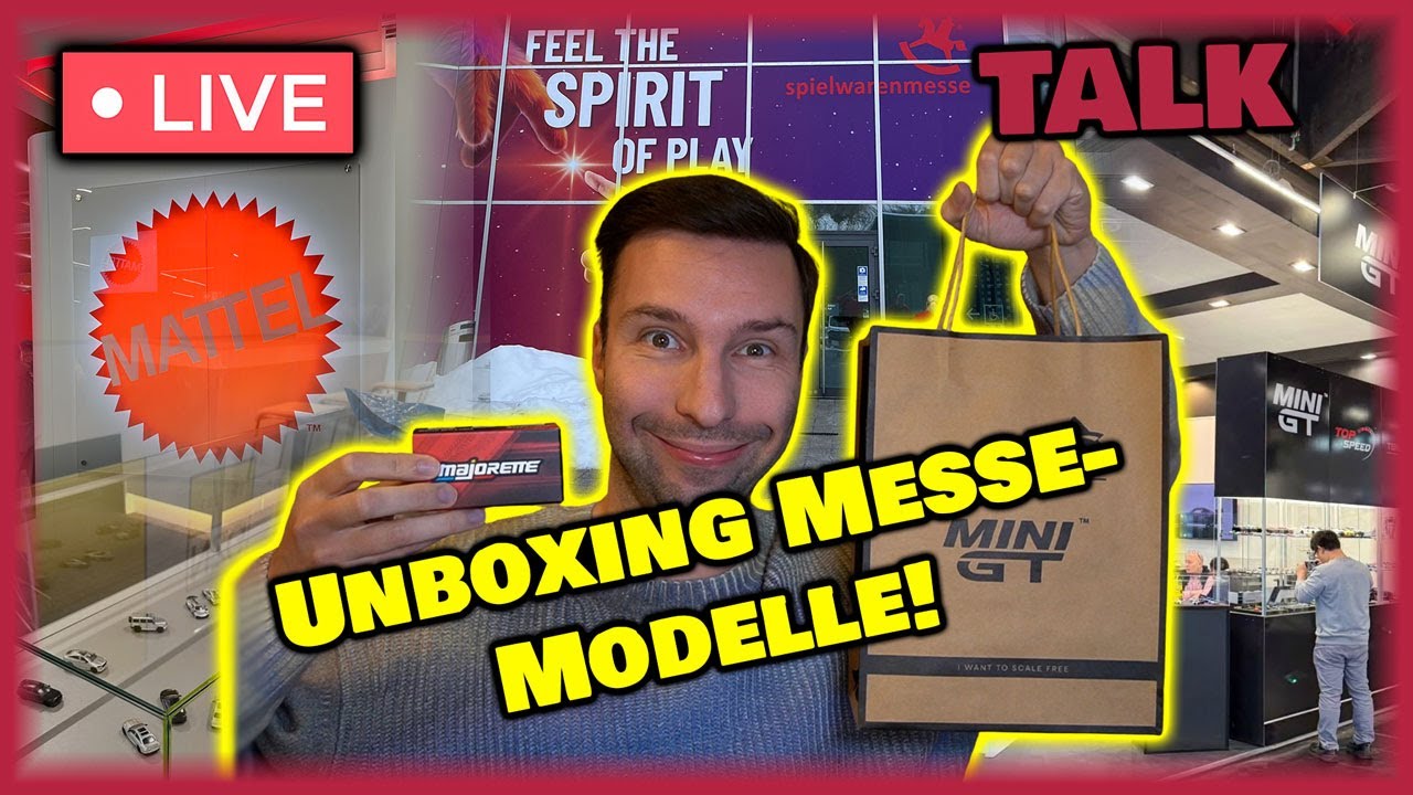 Spielwarenmesse 2026 TALK & UNBOXING MESSE MODELLE!