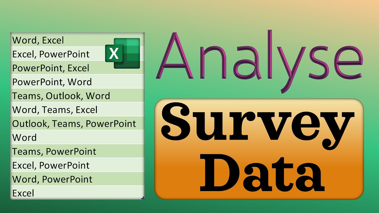Анализируйте результаты опроса с несколькими ответами с помощью Power Query — Excel и Power BI