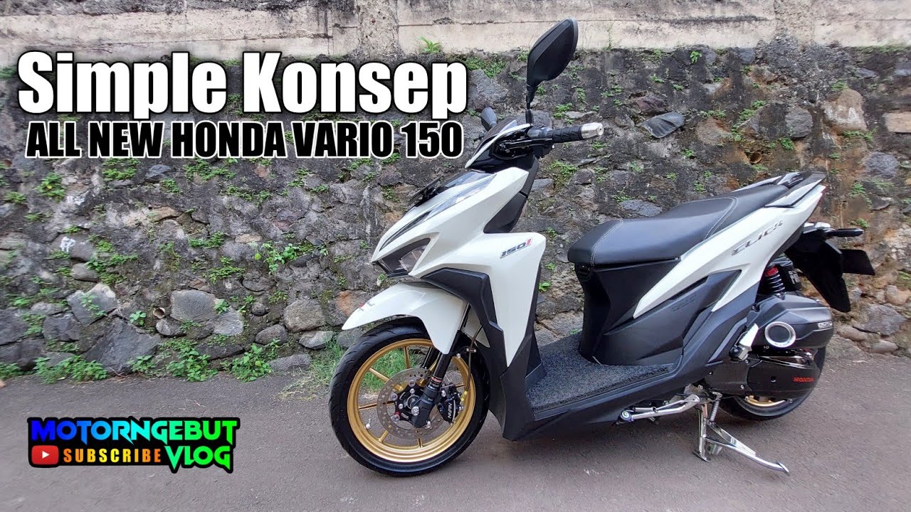 Modifikasi Simple Banget Tapi Cakep‼️ All New Honda Vario 150 by MNVlog