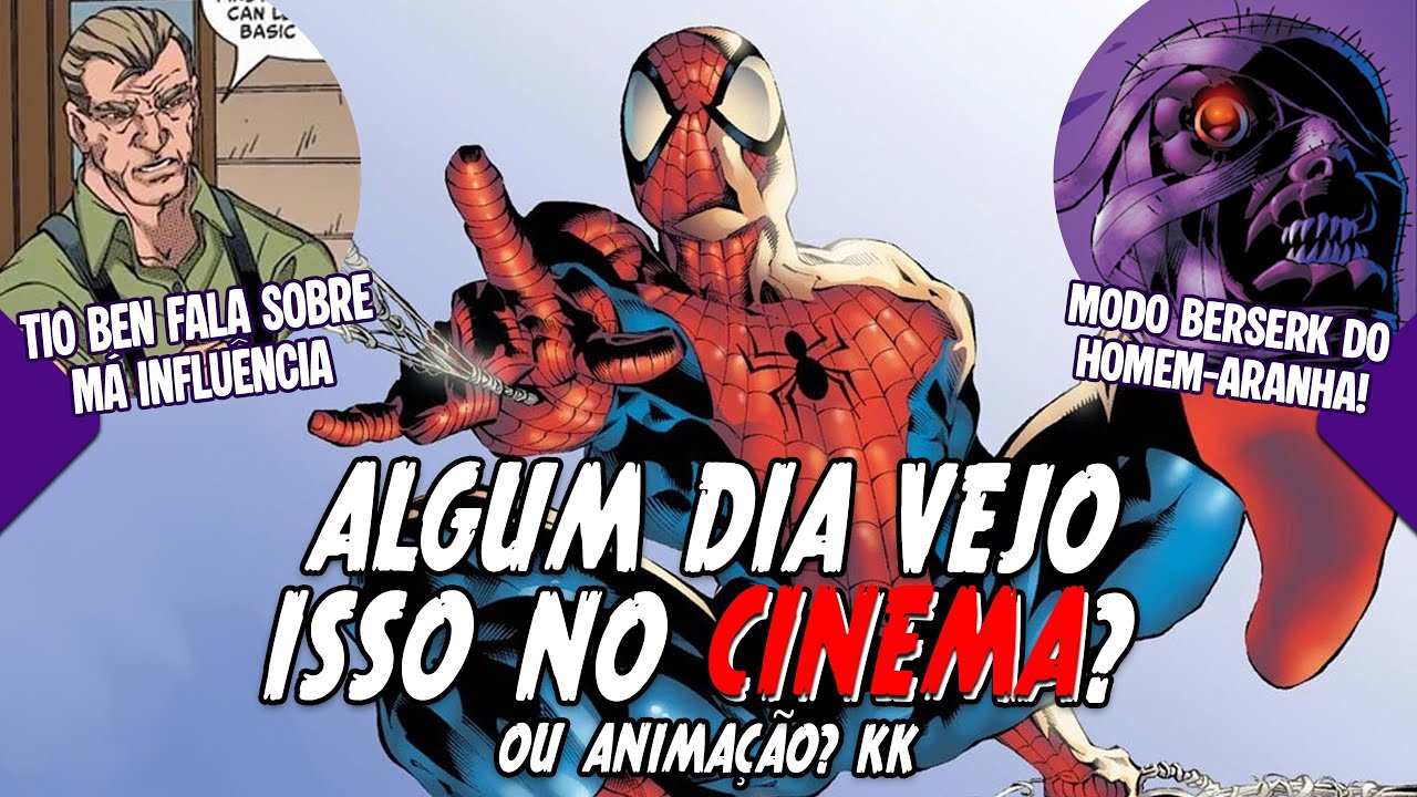 Contando alguns momentos marcantes do Homem-Aranha pro meu público