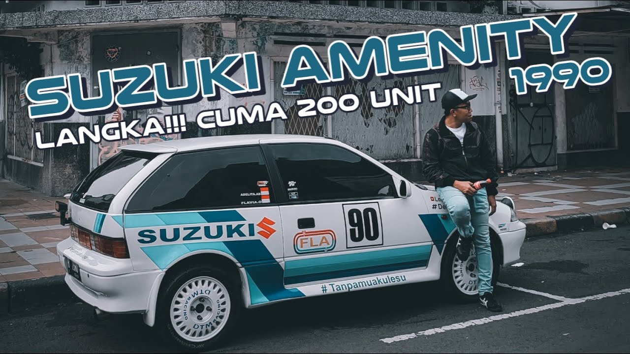 SPORT CAR SUZUKI AMENITY 1990 - 2 PINTU || MOBIL LANGKA CUMA 200 UNIT!!! || HOBI KOLEKSI MOBIL
