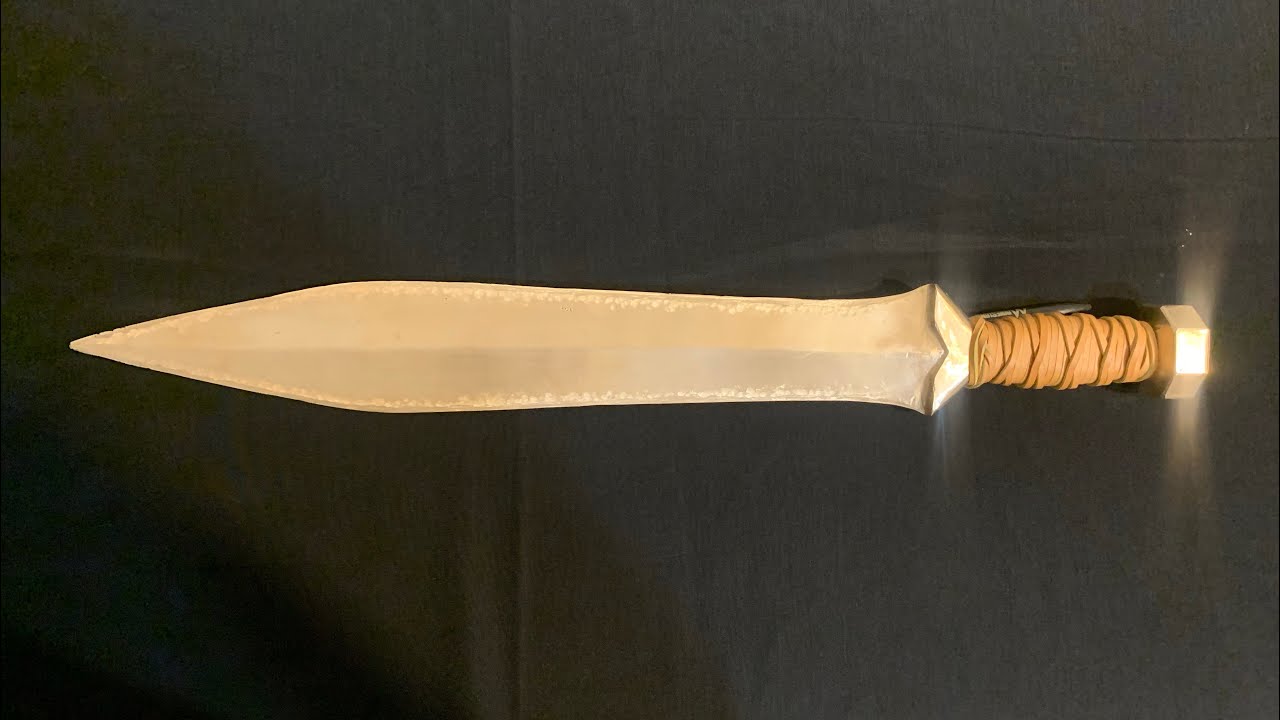 Making a Bronze Sword: Start to Finish