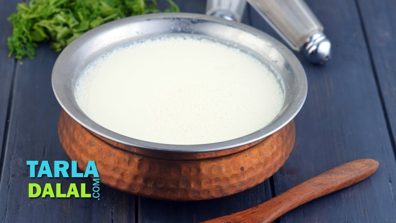 Curds, How to make curds, dahi, yogurt at home by Tarla Dalal