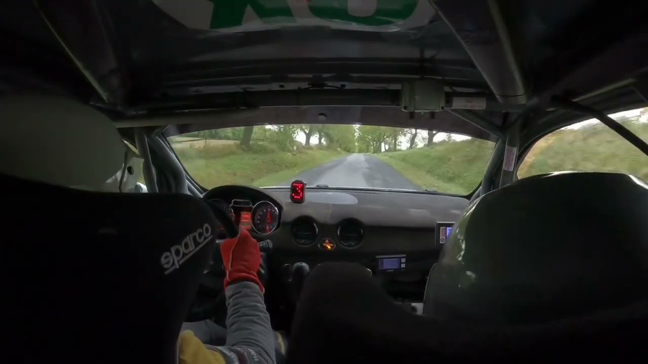 Rally Morava 2024, Matej Manderla a Martina Kalistova, RZ 3 Libina