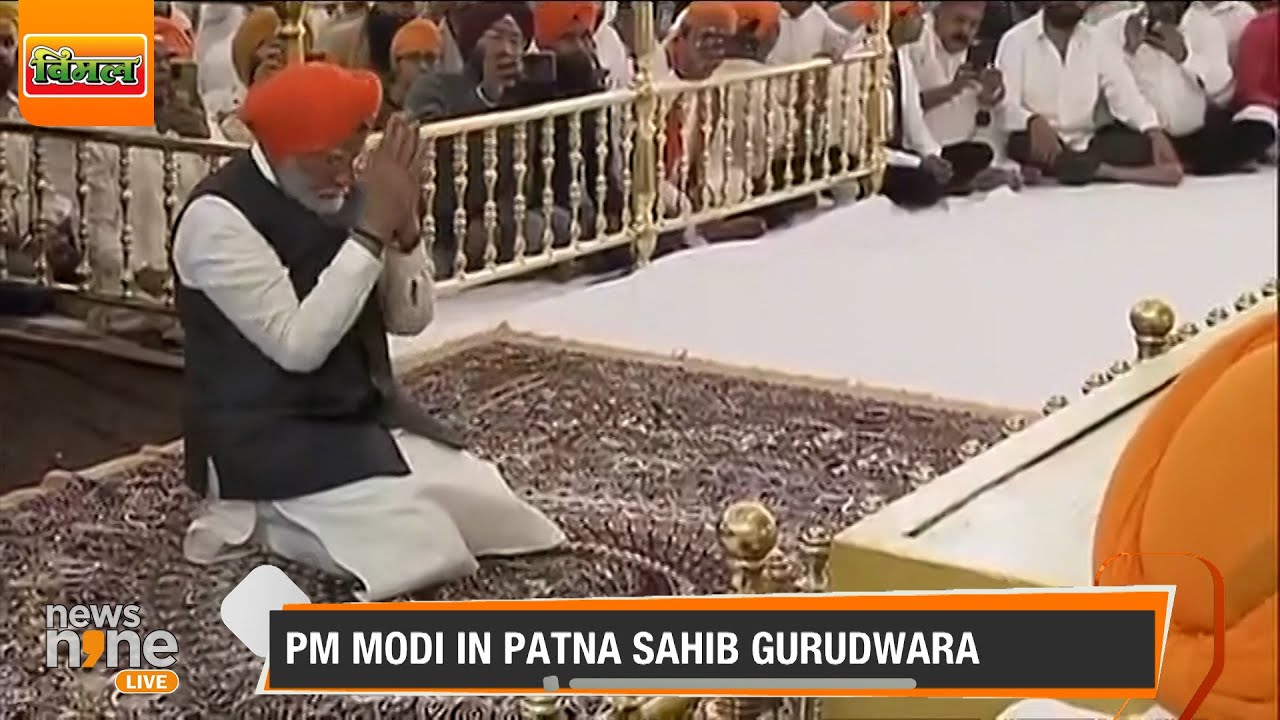 PM Modi's Seva at Patna Sahib Gurudwara: Serving Langar Ahead of Varanasi Nomination | News9