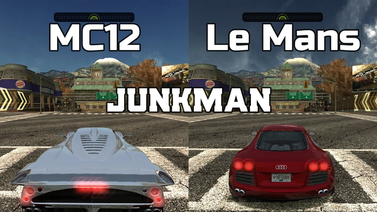 Maserati MC12 vs Audi Le Mans Quattro - NFS MW Redux V3 - WHICH IS FASTEST ?